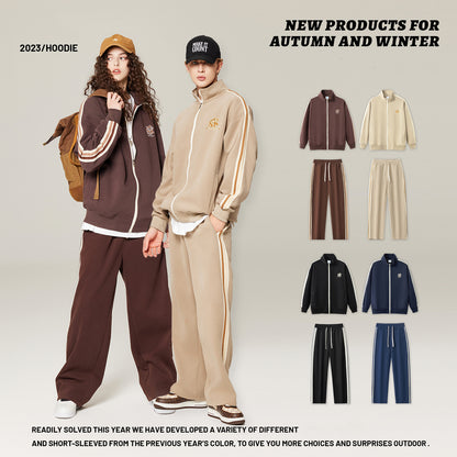 Two-Piece Wash Fleece Hoodie Set