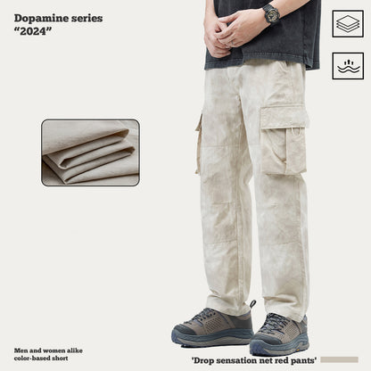 Camouflage Woven Cargo Pants