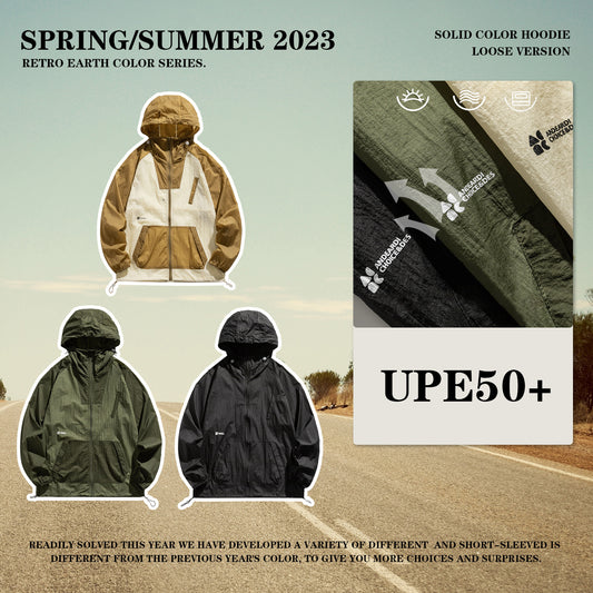 UPF 50+ Full-Zip Sun Protection Hoodie