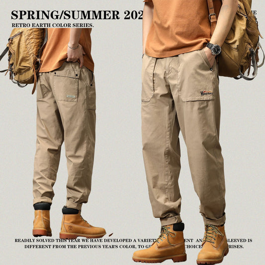 Loose Cuff Cargo Pants