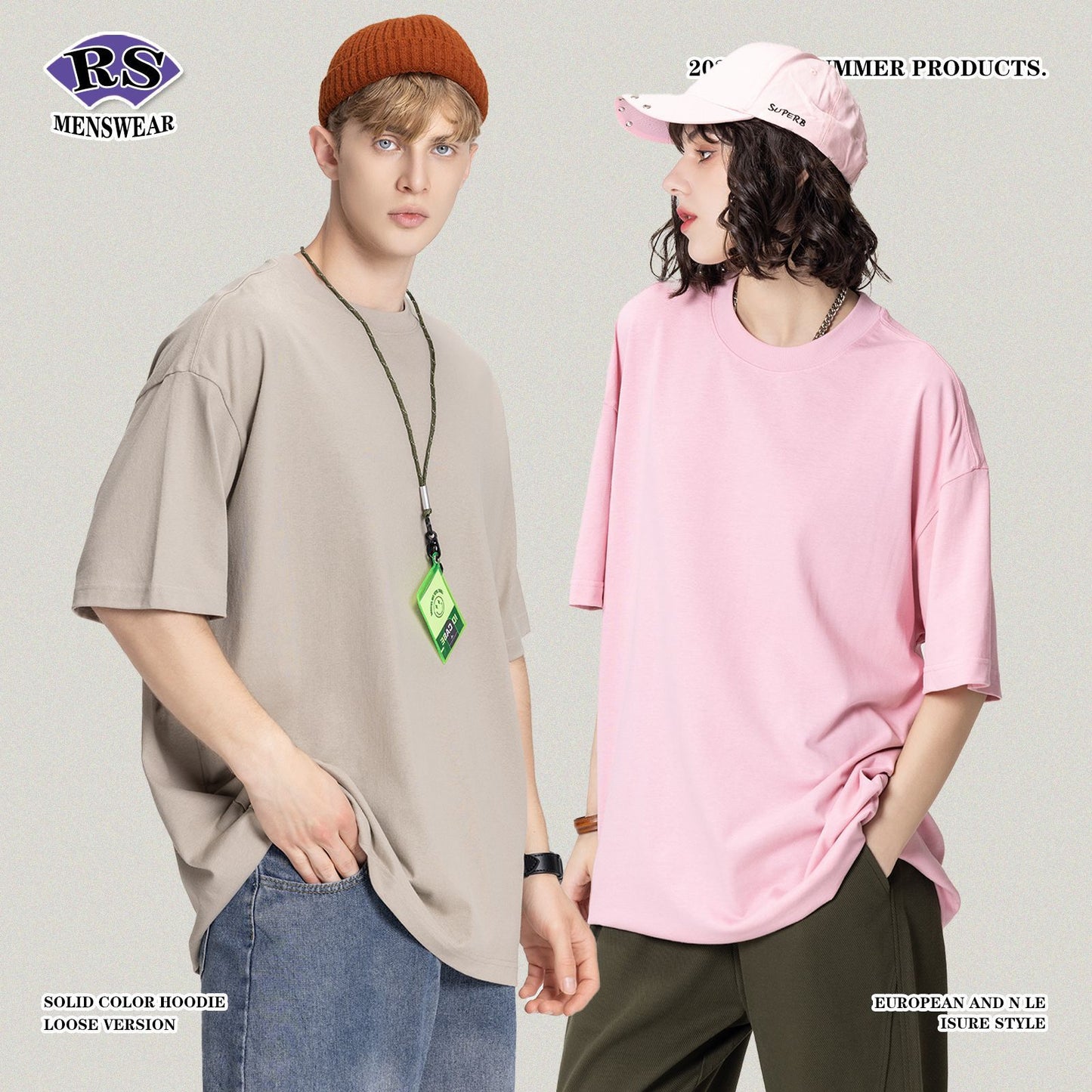 32S Double Yarn Short Sleeve Tee