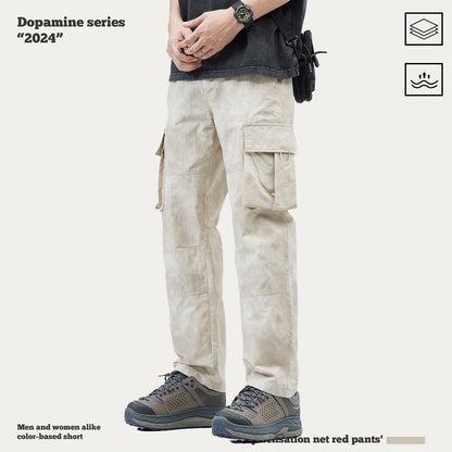 Camouflage Woven Cargo Pants