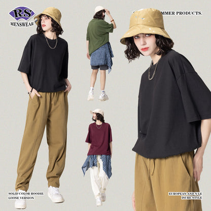 32S Double Yarn Short Sleeve Tee