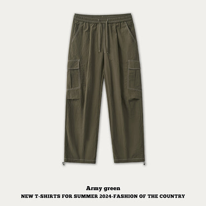 Wide Leg Cargo Pants