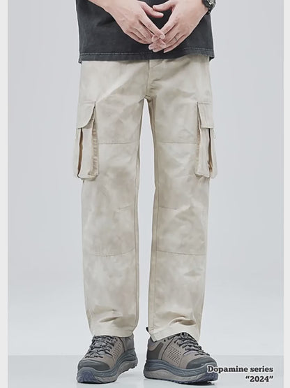 Camouflage Woven Cargo Pants